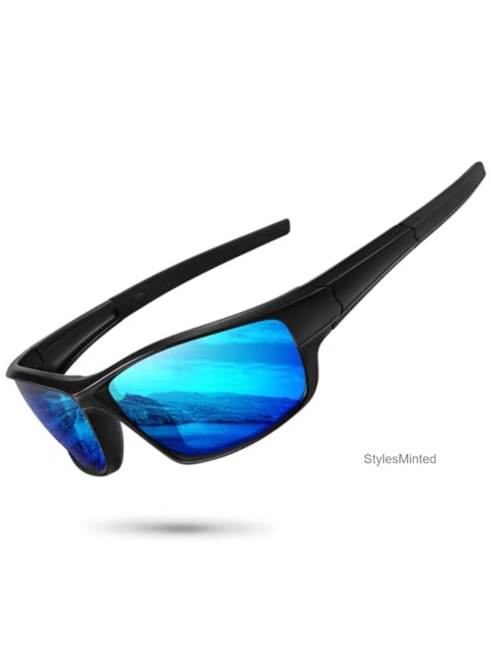 Polarized Sports Sunglasses UV400 Wrap Around